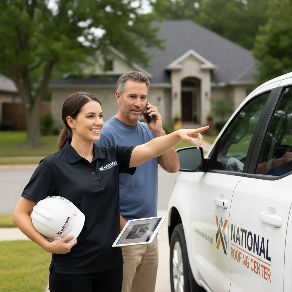 National Roofing Center customer support in Pierpont